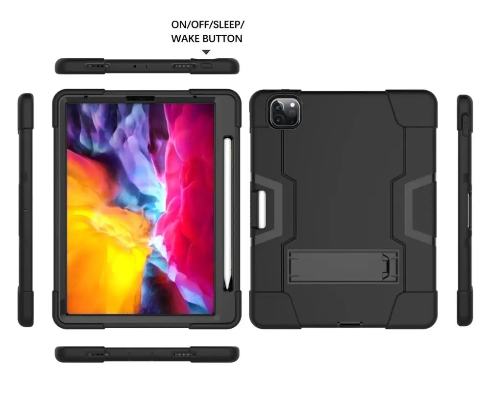 Чехол для Apple iPad Pro 11 2020 2-го поколения A2068 A2230 со слотом карандашей Противоударная