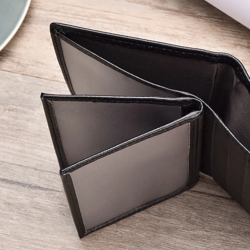 

ASDS-JINBAOLAI New Leather Double Hinges Driving License Multifunctional Wallet Driving License Case Vertical Brown