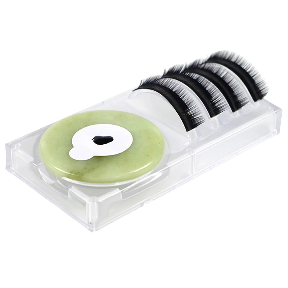 Two-in-one Grafting Eyelashes Extension Plate Glue Storage Box Tray Strip Board | Красота и здоровье