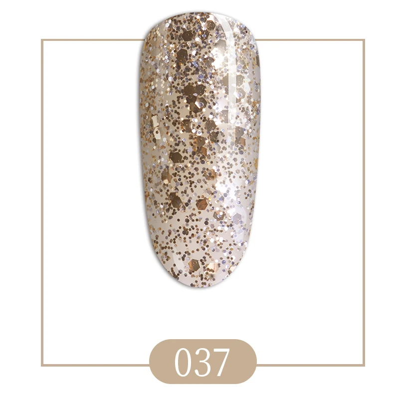 RS NAIL 40 цветов УФ-Гель-лак стойкий Гель-лак для нейл-арта Маникюр Esmalte Permanente замочить от 8 мл - Цвет: S-037