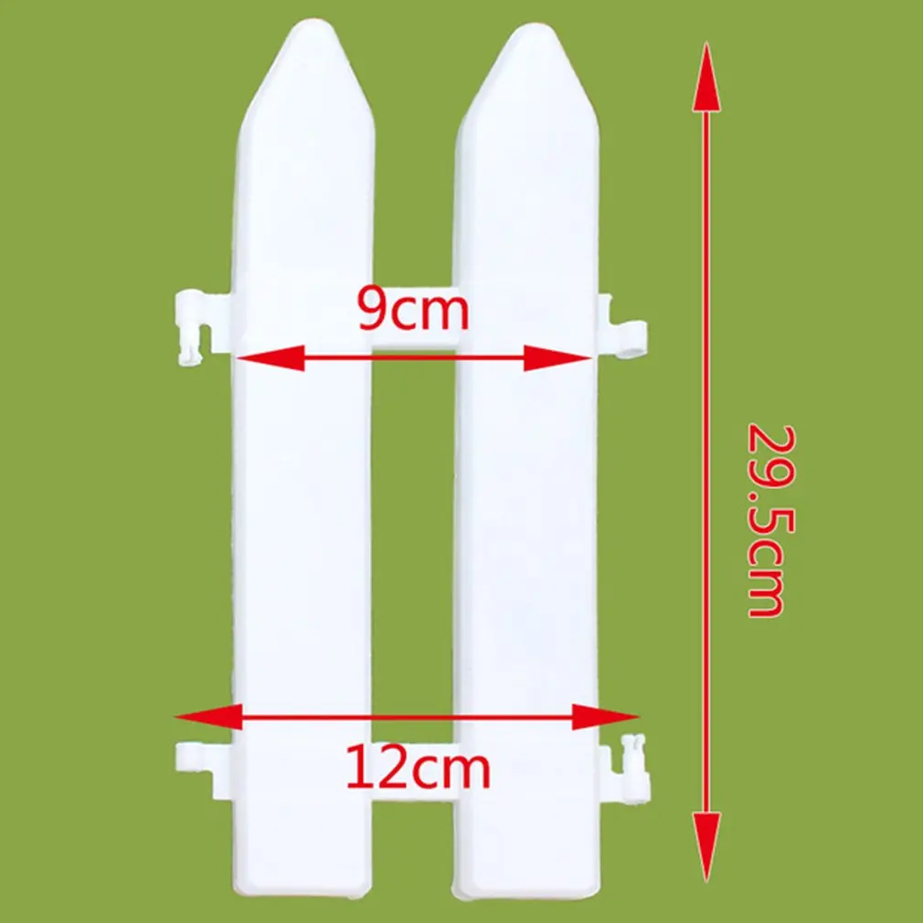 Рождественский модный для изгороди украшения красивые пластиковые брусья