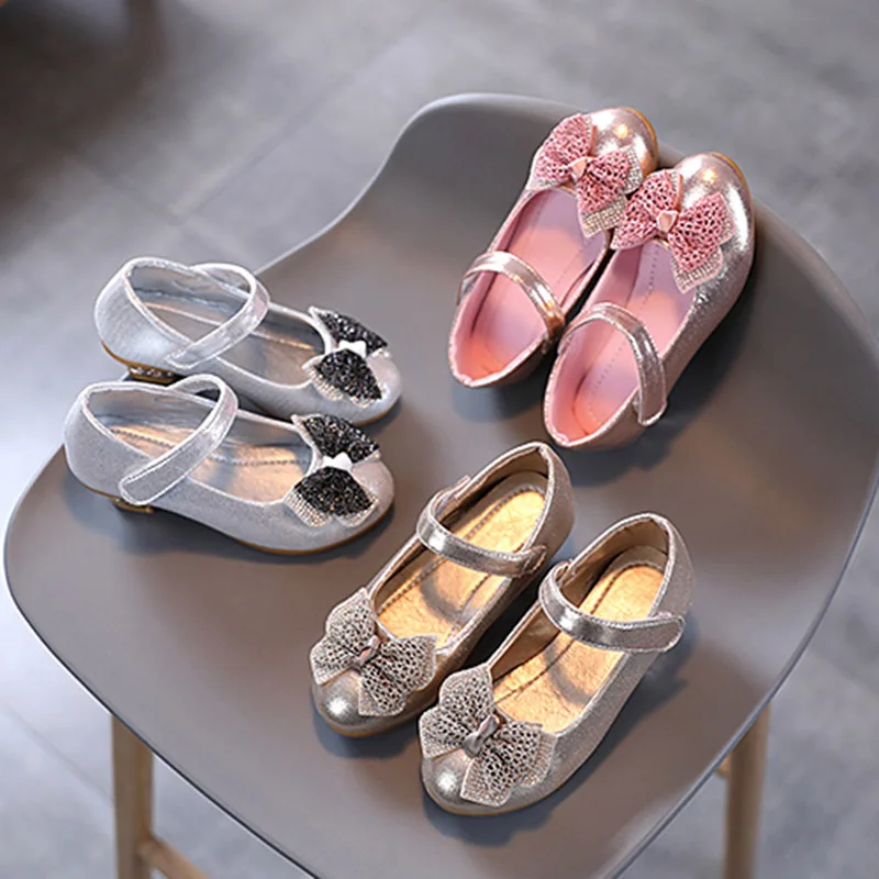 Туфли для девочек туфли на высоком каблуке вечеринки больших принцессы с