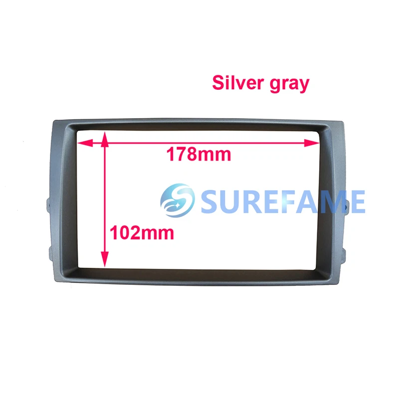 Двойной Din автомобильный комплект крепления для приборной панели KIA Forte Cerato