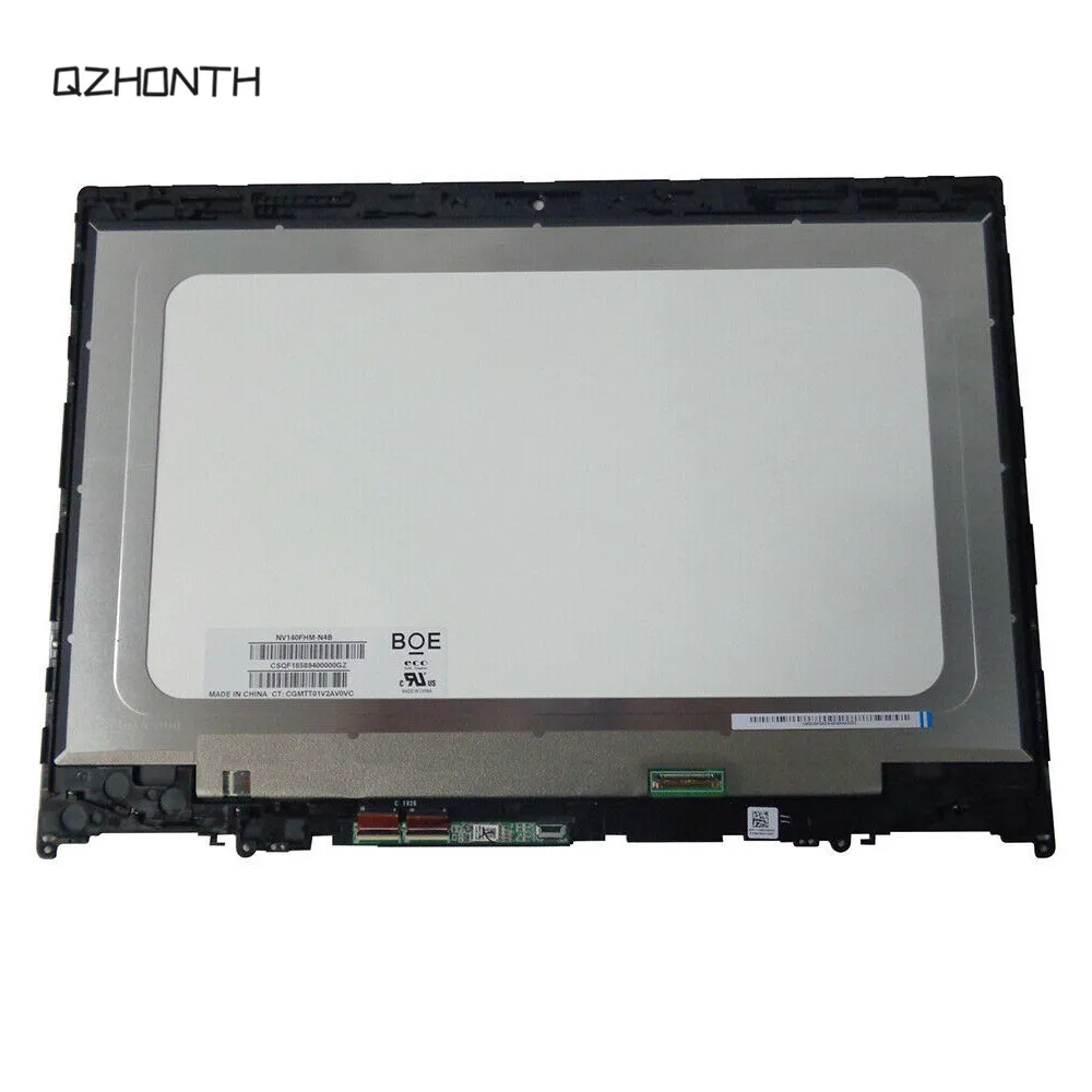 Ноутбук для Lenovo Flex 5 14 1470 LCD сенсорный экран с рамкой &quotFHD 80XA000VUS|ЖК-экран ноутбуков|