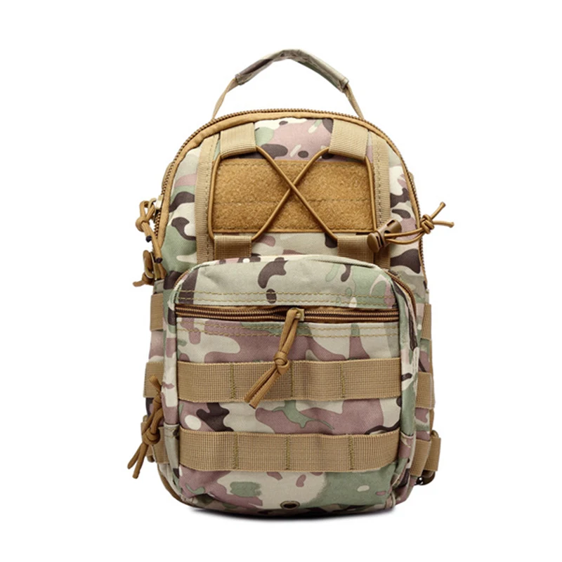 Outdoor Shoulder Military Backpack 600D Oxford Fabric Sling Sports Bag For Camping Travel Hiking Trekking Climbing Bags | Спорт и