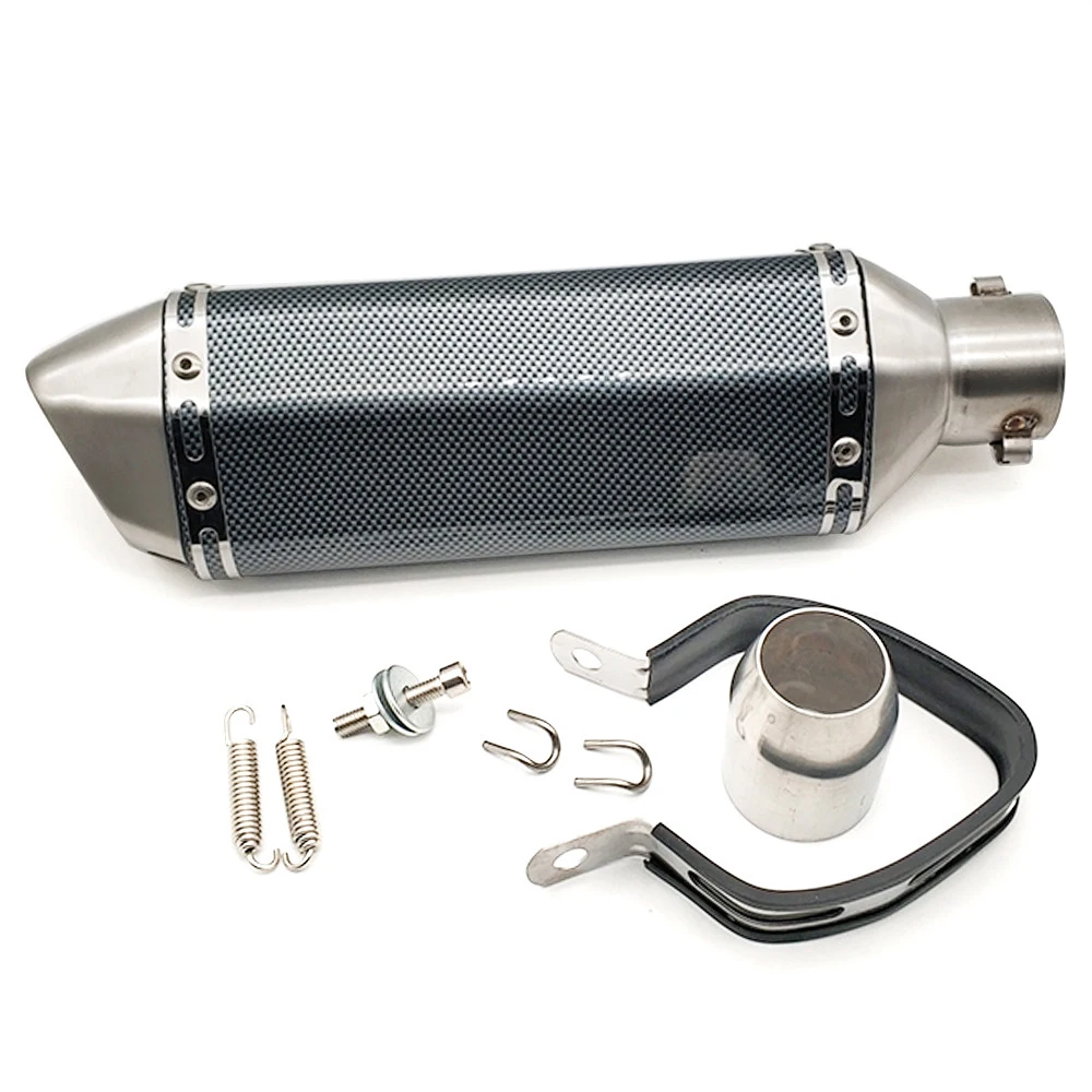 Универсальная мотоциклетная Модифицированная выхлопная труба 51 мм глушитель