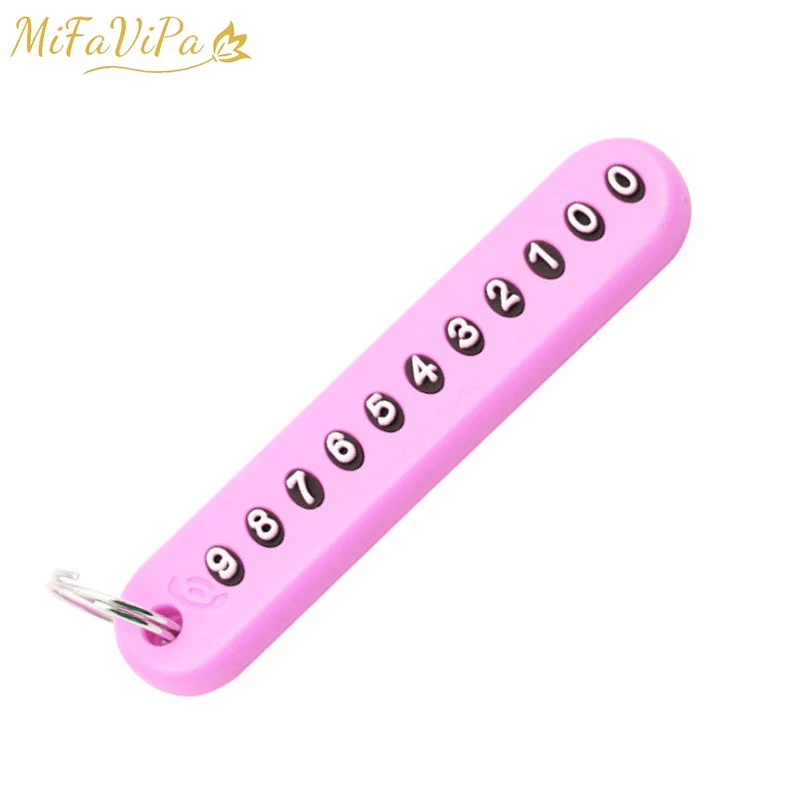 Автомобильный брелок кольцо Phoner номерная табличка товары Декор анти-потеря