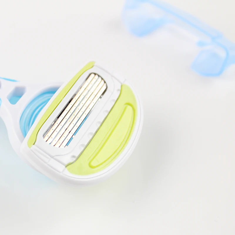 Бритва женская с 5 лезвиями для безопасного удаления волос | Красота и здоровье