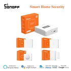 Датчик безопасности для умного дома SONOFF SNZB-01, SNZB-02, SNZB-03, SNZB-04, управление eWelink, работа с Zigbee, ZBBridge, Alexa, Google Home