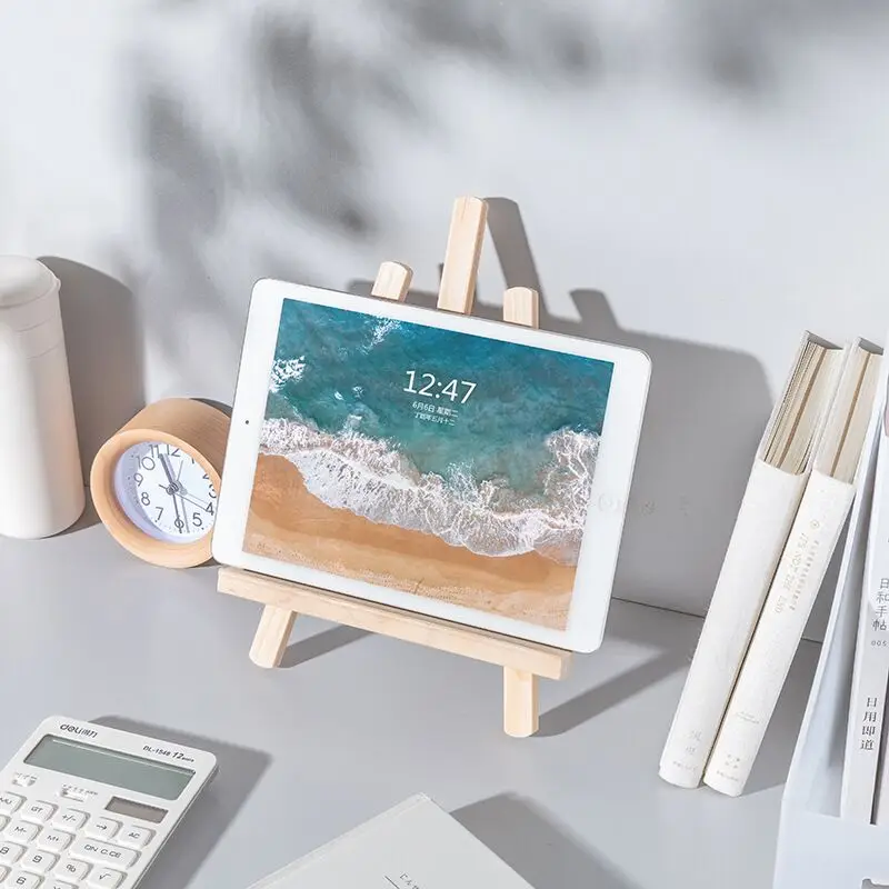 Складной настольный деревянный держатель для iPad планшетов ПК подставка книг