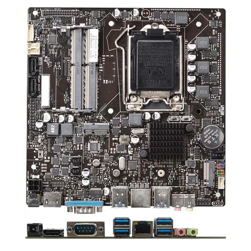 H410 универсальная материнская плата ITX Промышленная поддержка 2XDDR4 M.2 2230 слот LGA1200