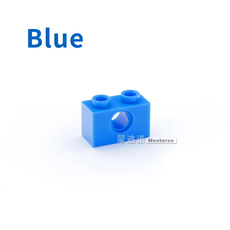 

Compatible Modle 3700 Technic Brick 1 x 2 [1 Hole] Bricks Assemble toys Parts Classical Building Block Bricks 100pcs/lot parts