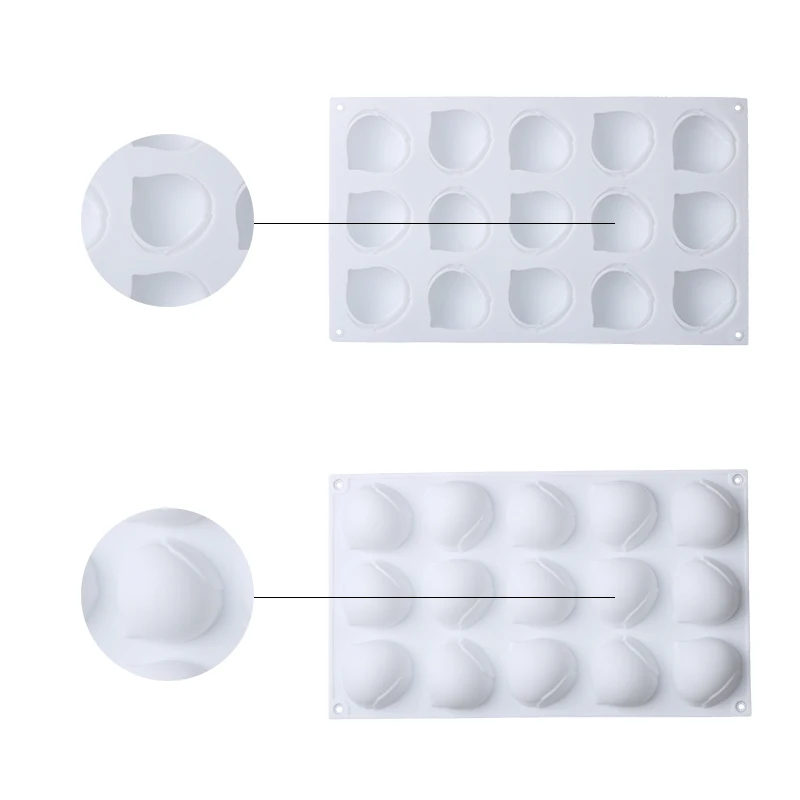 Силиконовая форма для шоколада помадки 15 ячеек |