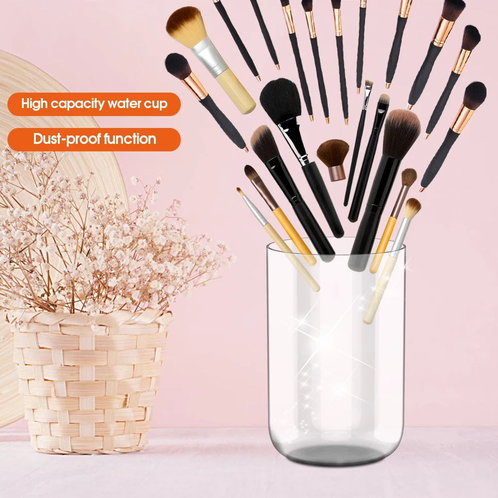 Электрическая щетка для мытья макияжа сушилка устройство очистки кисти моющее