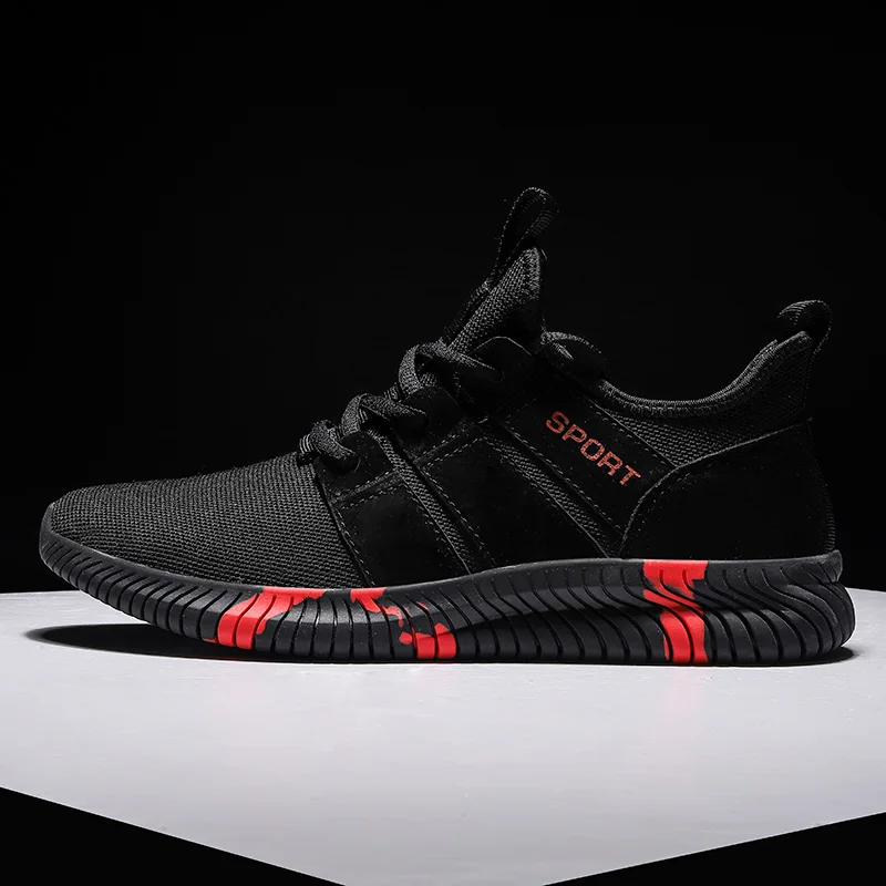 

Высококачественные мужские легкие и удобные сетчатые дышащие кроссовки, мужская повседневная обувь, кроссовки