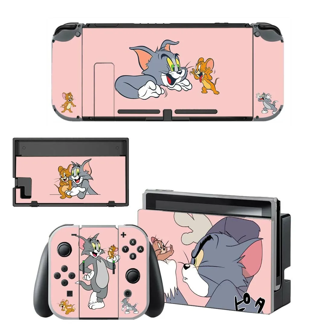 

Новый чехол для телефона в стиле аниме для Nintendo Switch, полный комплект, док-станция для зарядного устройства, держатель, контроллер Joycon