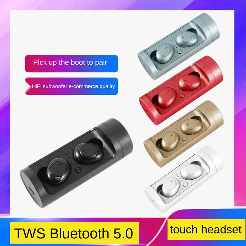 DT 15 TWS Bluetooth 5 0 наушники с сенсорным управлением HD стерео водонепроницаемые