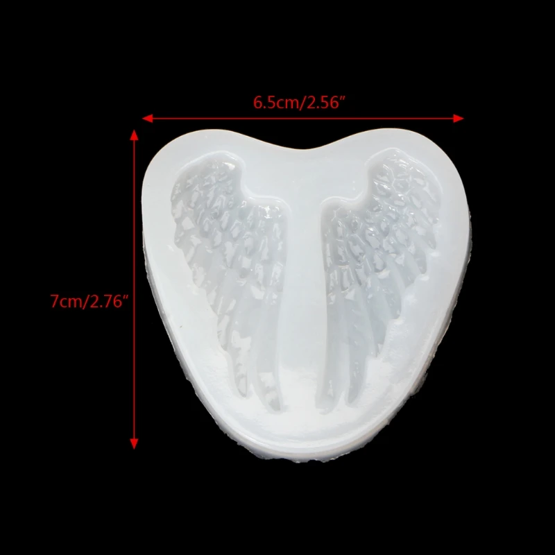 

Cute Angel Wings Silicone Pendant Mold Making Jewelry Resin Casting DIY Mould