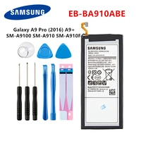 samsung orginal eb ba910abe 5000mah battery for samsung galaxy a9 pro 2016 a9 sm a9100 sm a910 sm a910f sm a910ds tools