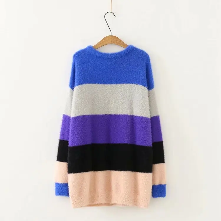 Повседневные женские свитера размера плюс Осень-зима 2019 Модные свободные