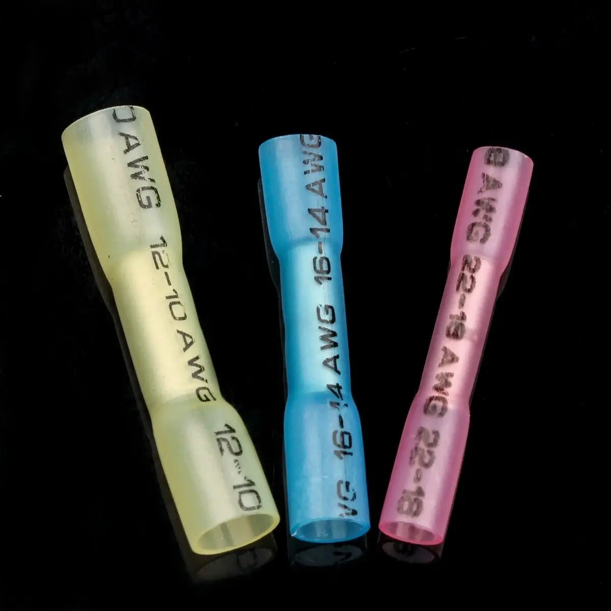 150 шт. водонепроницаемые термоусадочные стыковые разъемы AWG 22-10 Электрический