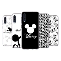mickey black and white for samsung galaxy a30 s a40 s a2 a20e a20 s a10s a10 e a90 a80 a70 s a60 a50s transparent phone case