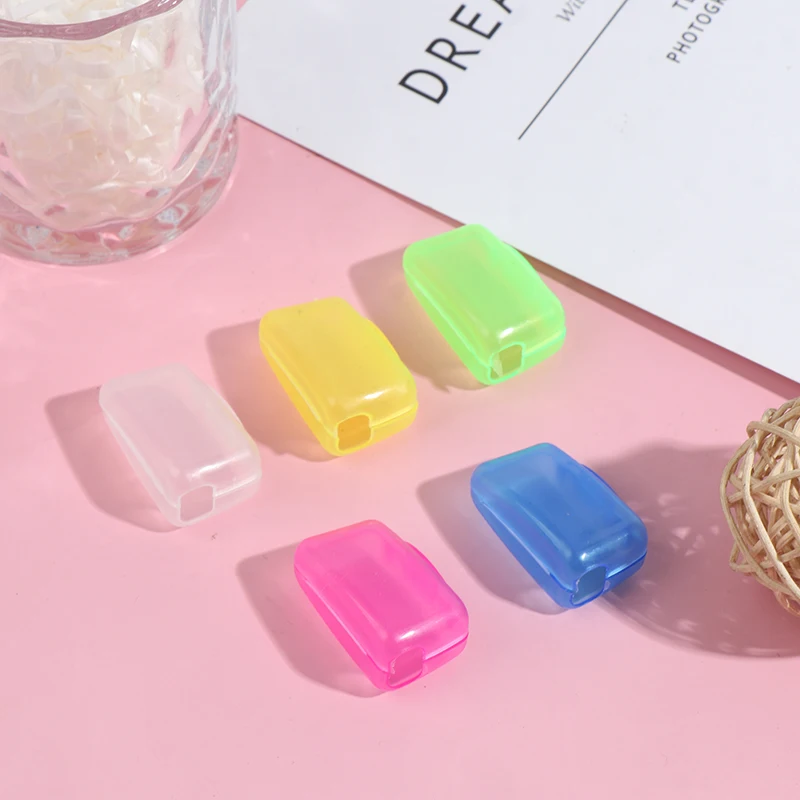 

10PCS Colorful Portable Tooth Brush Cover Holder toothbrush Head Travel Hiking Camping Cap Cases Covers Protector