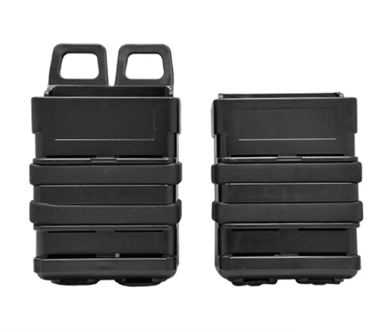Black Airsoft FastMag AR M4 5,56 чехол для журналов Тактическая Военная Сумка Wargame Быстрый Чехол для кружек Охотничья винтовка кобура с магазином - Цвет: Black
