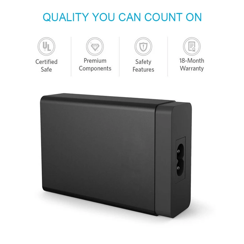 Подходит для iPhone Xiaomi быстрое зарядное устройство 5 USB адаптер питания вилка EU/US/UK/AU