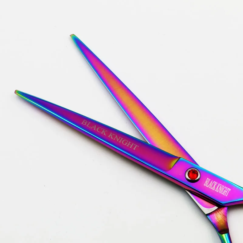 Ножницы из нержавеющей стали для стрижки домашних питомцев 7 дюймов многоцветные