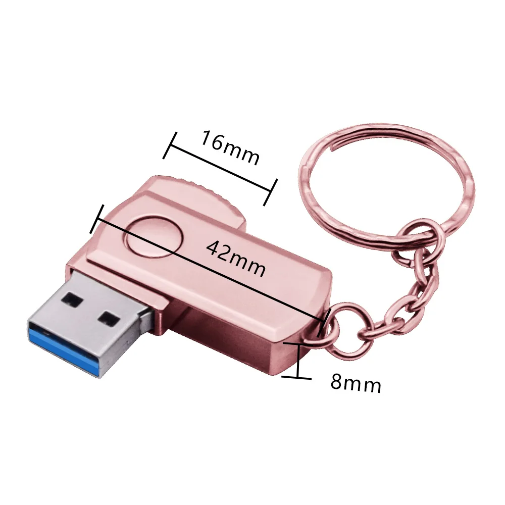Металлический Usb флеш накопитель 3 0 8 ГБ/16 ГБ с логотипом на заказ 32 ГБ/64 Гб/128