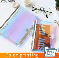a5 a6 transparent loose leaf binder notebook inner core cover notebook planner office stationery