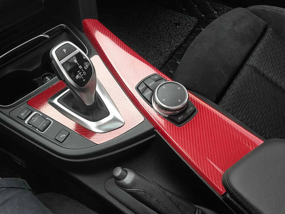 30x100 см 5D высокоглянцевая виниловая пленка из углеродного волокна для