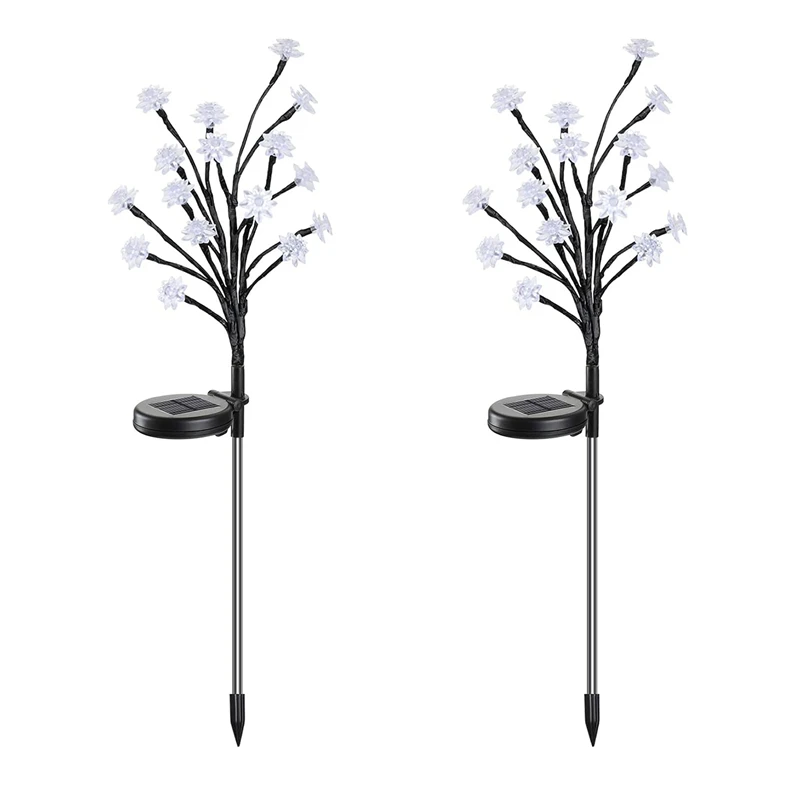 

Solar Garden Lights Decorative Lights Outdoor Solar Flower Light Multicolor Solar Stake Light For Patio, Yard, Pathway