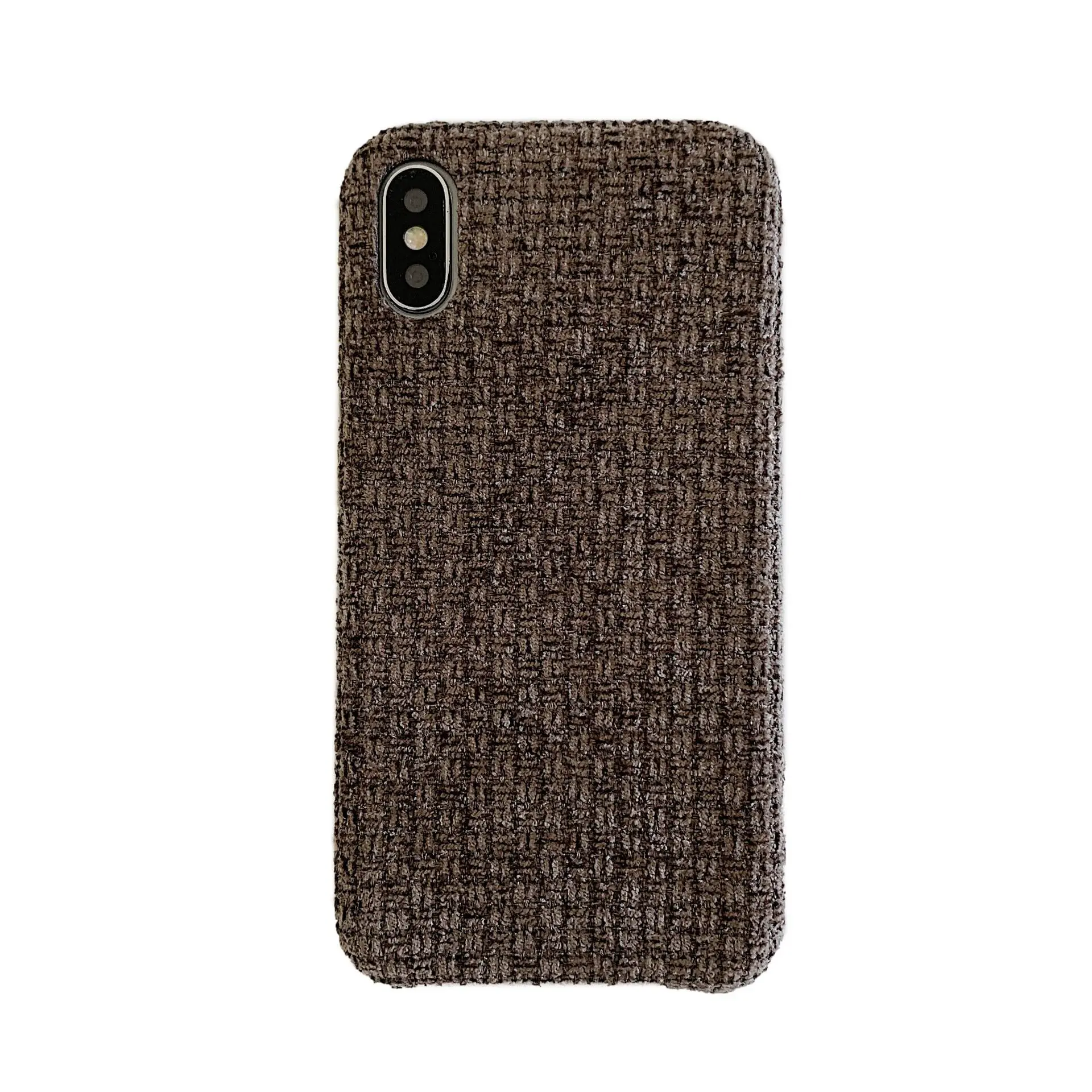 Ретро Модный зимний плюшевый diy ткацкий чехол для телефона силиконовый iPhone 7 8 6 6s