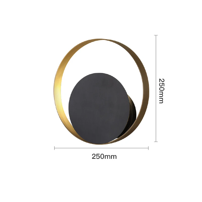 

[Outernlux]LED Wall Lamp Bedroom Lamp Fixture Indoor Decorative Wall Light Stairway Entrance Light AC110/220V Iron MaterialPostm