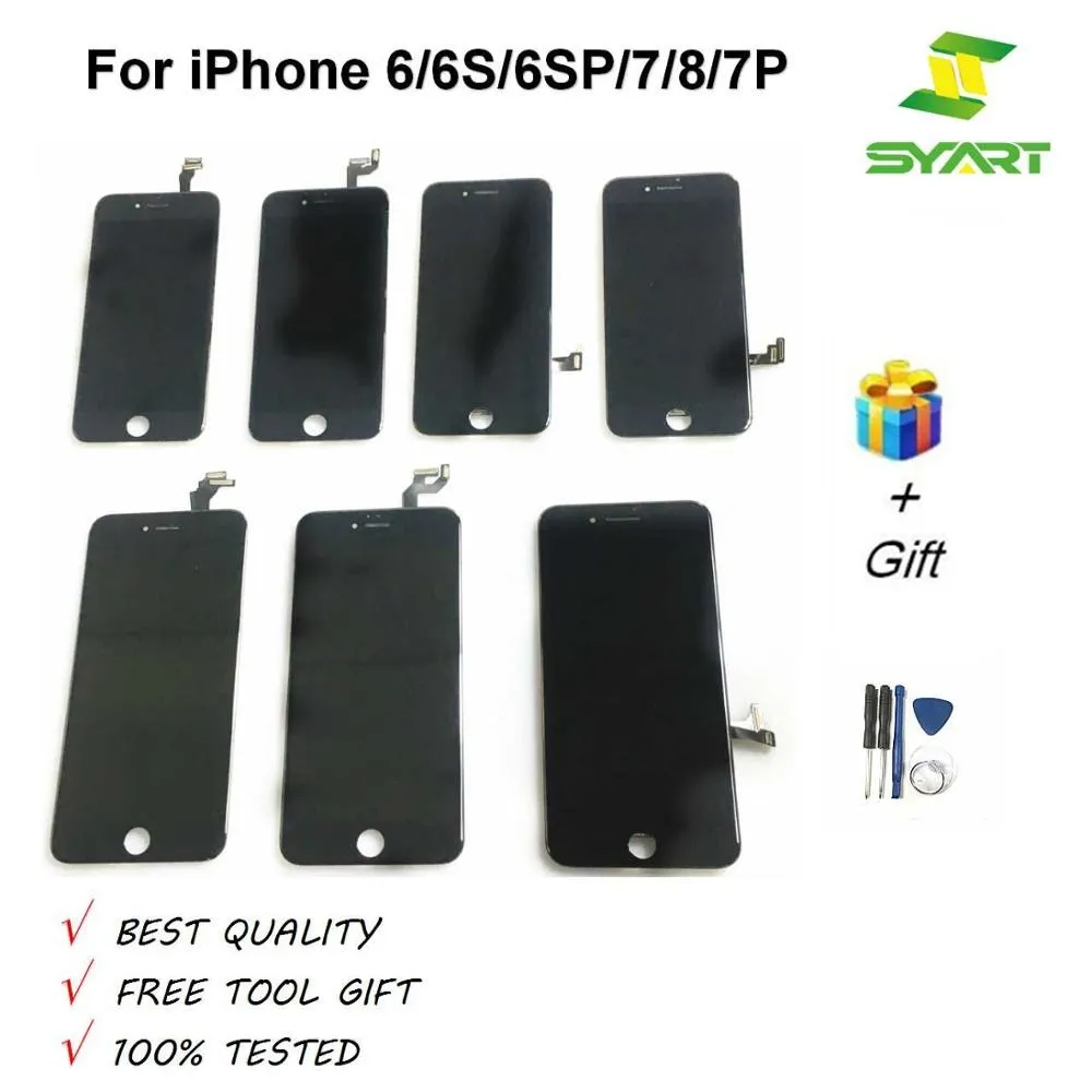 

AAA+++LCD Display For iPhone 4 6 7 8 6S Plus Touch Screen Replacement For iPhone 5 5C 5S SE No Dead Pixel+Tools