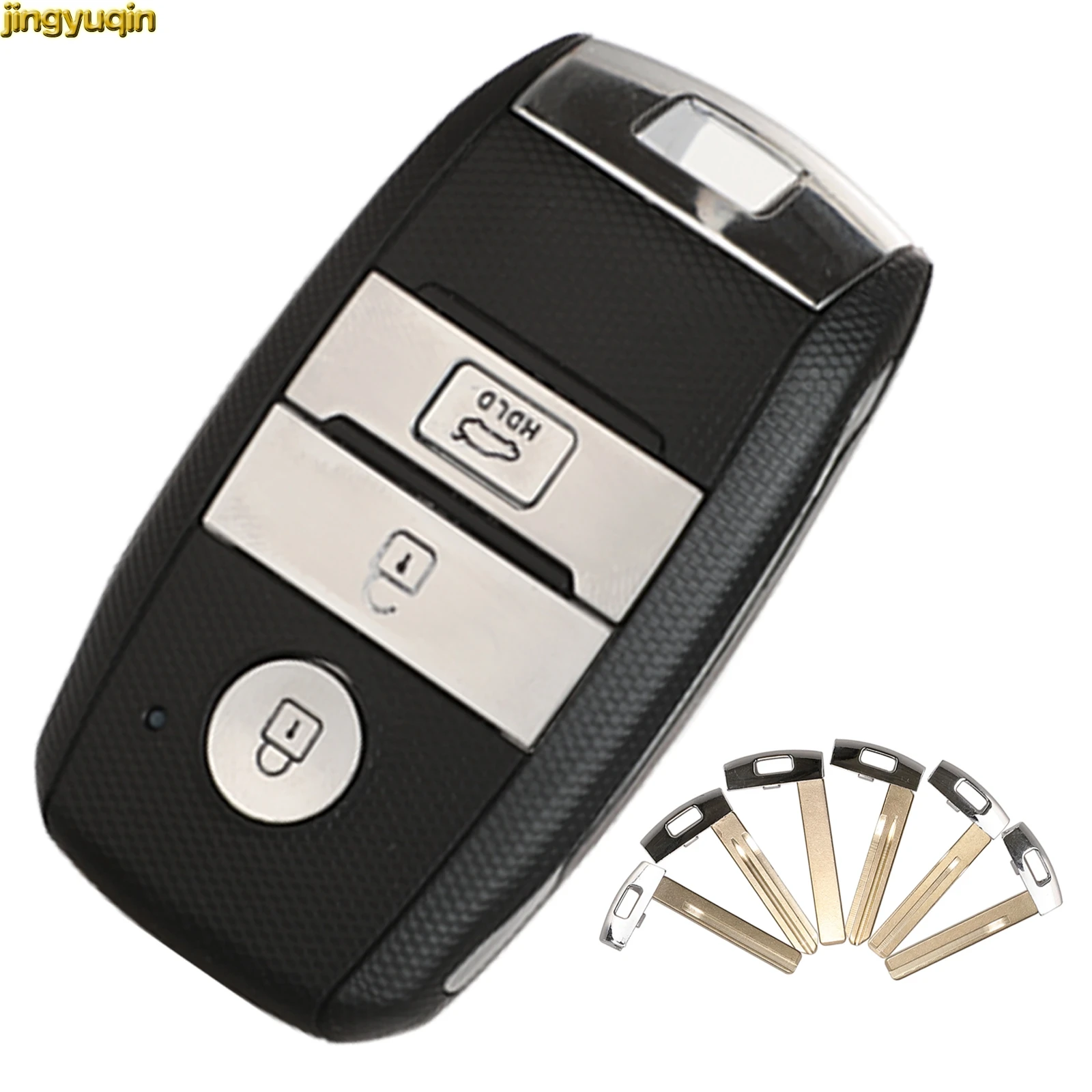

Jingyuqin Flip Remote Smart Car Key Fob Shell For KIA K3 K3S KX3 K4 KX5 K5 Soul RIO Ceed Sportage Sorento TOY40 VA2 HYN10 HY20