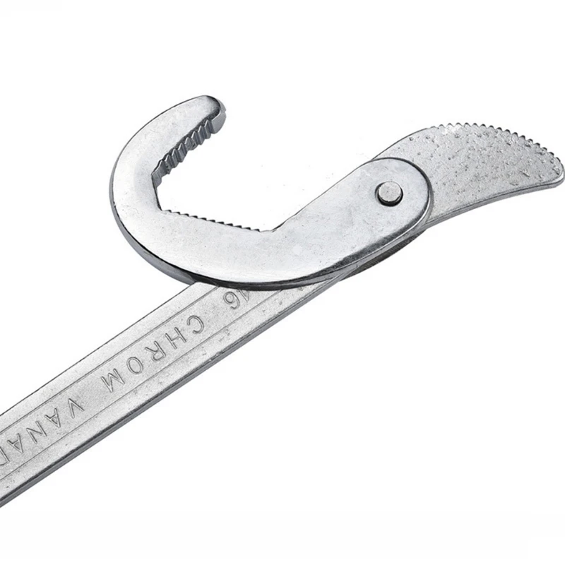 

Universal Key Nut Wrench Repair Bathroom Hand Tools Opening Wrench Nut Key Adjustable Wrench Spanner Repair Tool R7UB