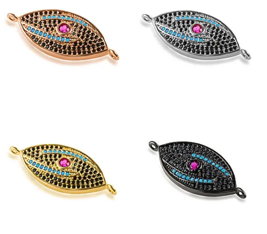 12*30 мм многоцветные кристаллы от сглаза микрозакрепка из фианита кубические