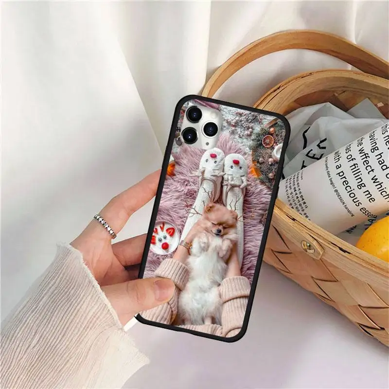 

Vogue Christmas girl Phone Case for iPhone 11 12 pro MINI XS MAX 8 7 6 6S Plus X 5S SE 2020 XR