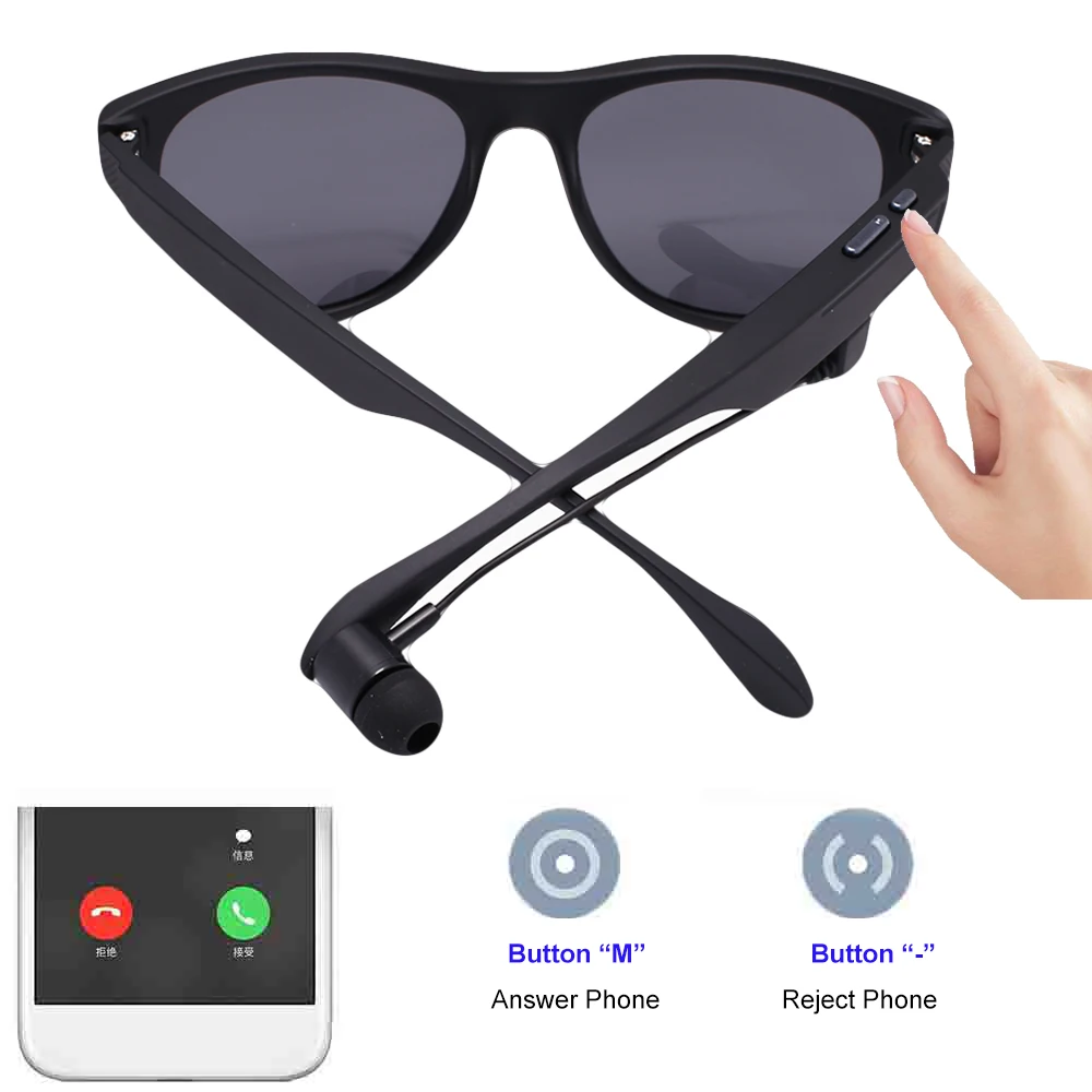 Солнцезащитные очки Conway Music с Bluetooth Беспроводные солнцезащитные для наушников