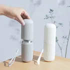 Портативная дорожная коробка для зубных щеток, набор, чашка для мытья, зубная паста, зубная щетка, коробка для хранения, чашка для рта, подарок на заказ