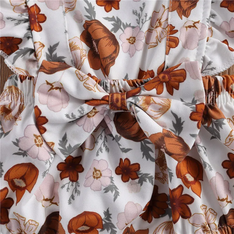 Комбинезон с квадратным вырезом для девочек 0-24 мес. эластичный слитный