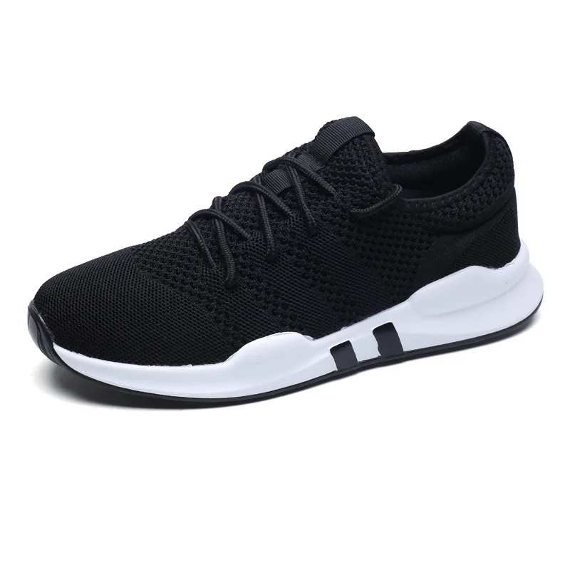 

Shoes Men High Quality Casual Breathable Running Shoes Outdoor Black White Sneakers Lovers Shoes Mesh Soft Jogging Tennis Shoes