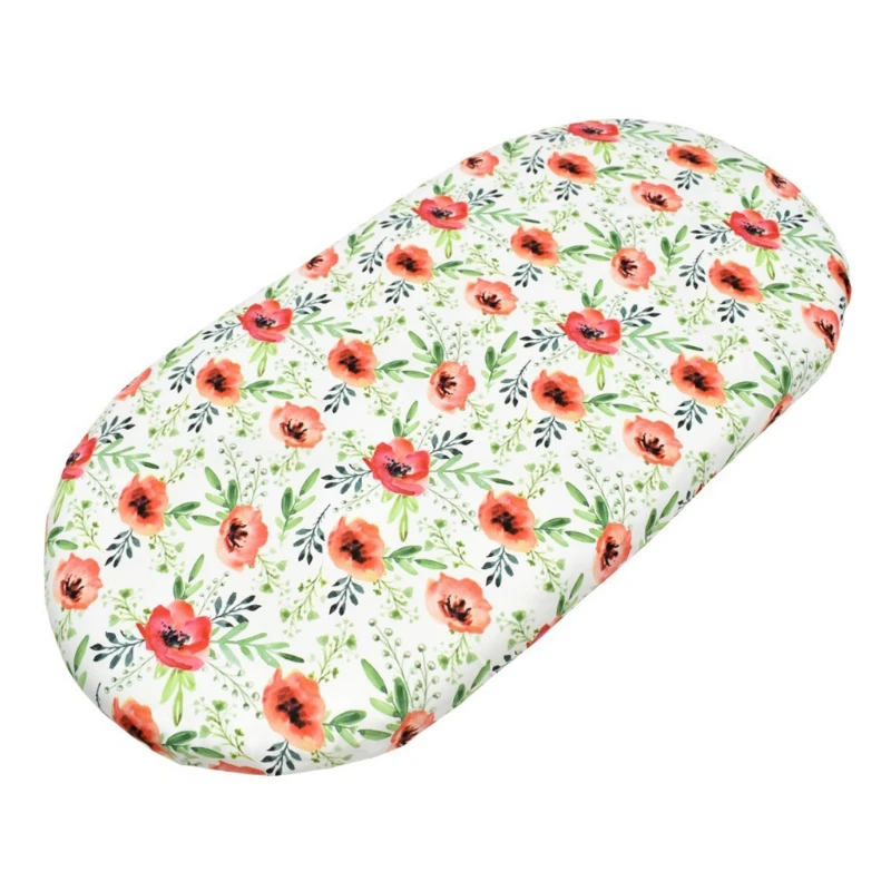 

Crib Changing Table Pad Cover Baby Moses Basket Sheet Cradle Bedding Protector H055