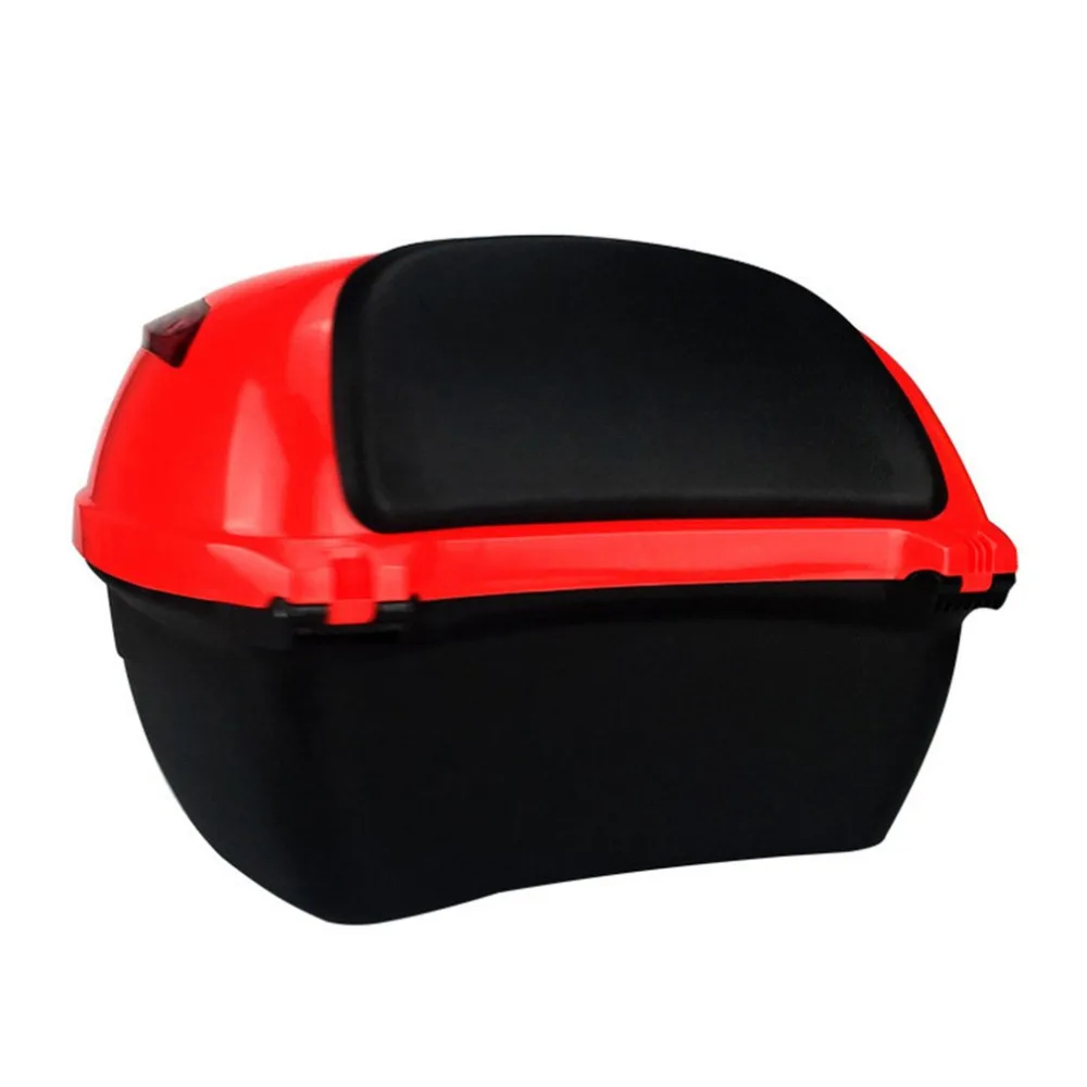 

Large Capacity Shock-proof Motorcycle Tail Box Universal Electric Bicycle Trunk Top Case With Safety Lock Buckle