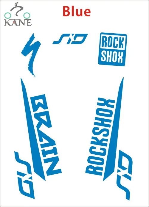 Комплект из 2 предметов/набор Rockshox мозга SID вилка Велосипедное колесо украшения
