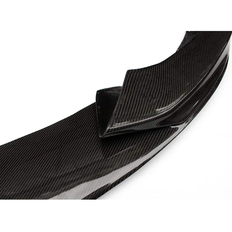 Автомобильная Передняя лопата из настоящего углеродного волокна передний