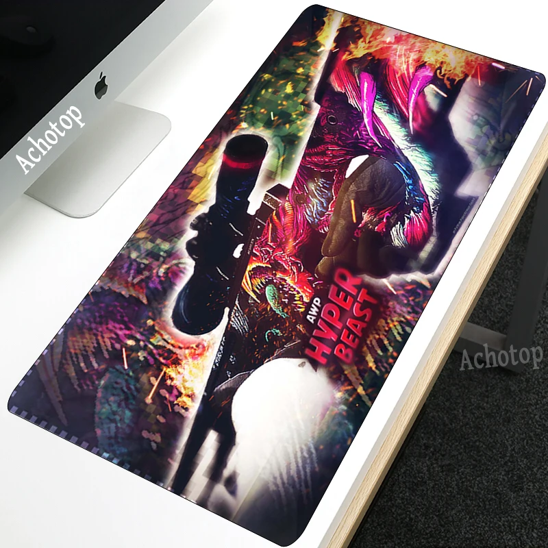 

Компьютерный коврик для мыши 800x300 мм, игровой коврик для мыши Hyper beast CS GO, большой коврик для мыши для геймеров XXL, коврик для мыши, Настольный к...